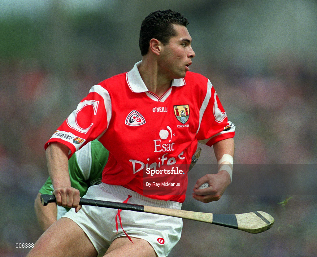 31 May 1998; Seán Og O hAilpin during the Munster Senior Hurling Championship Quarter-Final match between Limerick and Cork at the Gaelic Grounds in Limerick. Photo by Ray McManus/Sportsfile