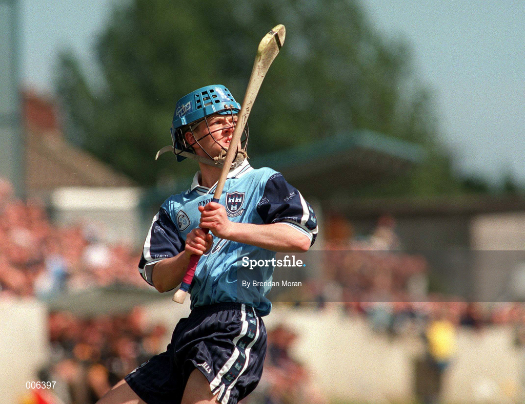 31 May 1998; TomÃ¡s McGrane of Dublin during the Leinster GAA Hurling Senior Championship Quarter-Final match between Dublin and Kilkenny at Parnell Park in Dublin. Photo by Brendan Moran/Sportsfile
