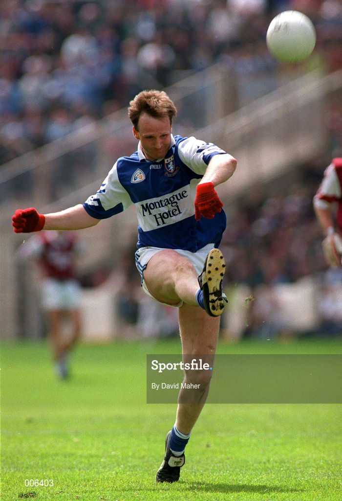 7 June 1998; Tony Maher of Laois during the Leinster Senior Football Championship Quarter-Final match between Laois and Westmeath at Croke Park in Dublin. Photo by David Maher/Sportsfile