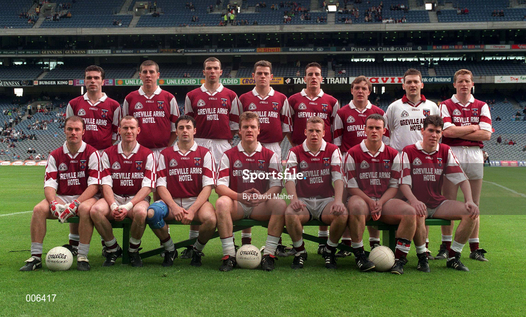 7 June 1998; The Westmeath team prior to the Leinster Senior Football Championship Quarter-Final match between Laois and Westmeath at Croke Park in Dublin. Photo by David Maher/Sportsfile