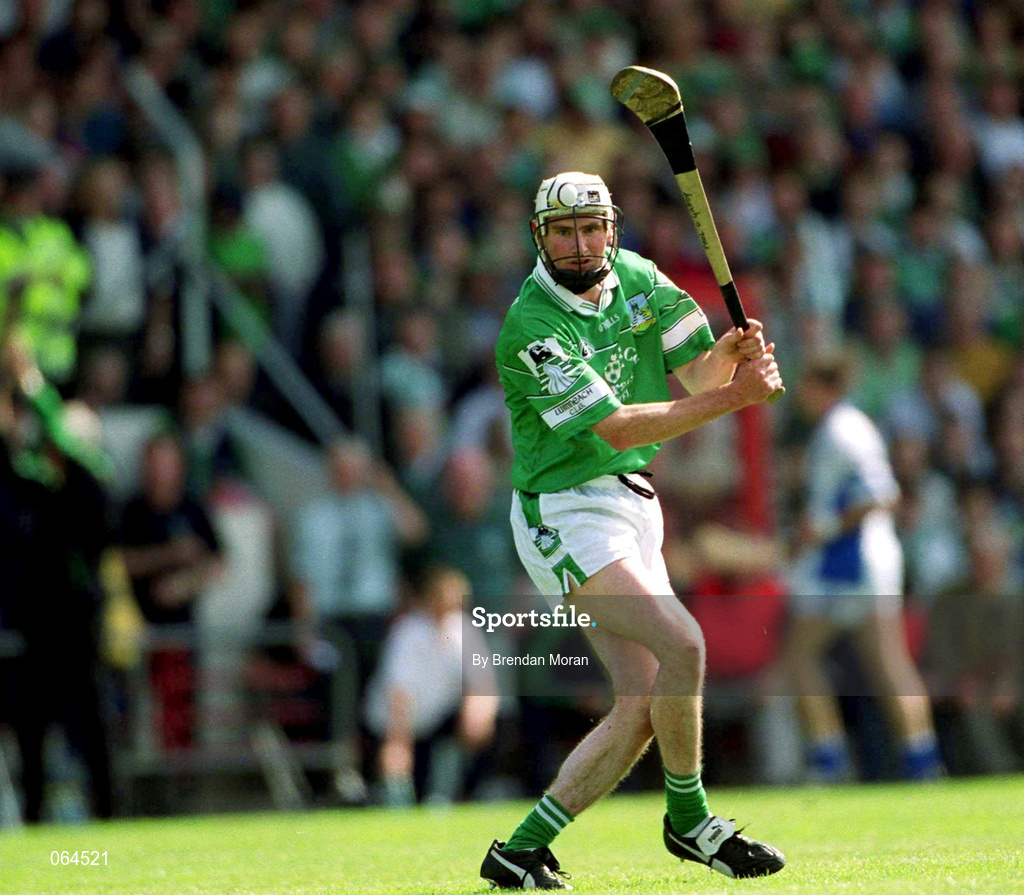 10 June 2001; Paul O'Grady of Limerick during the Guinness Munster Senior Hurling Championship Semi-Final match between Limerick and Waterford at Páirc Uí Chaoimh in Cork. Photo by Brendan Moran/Sportsfile