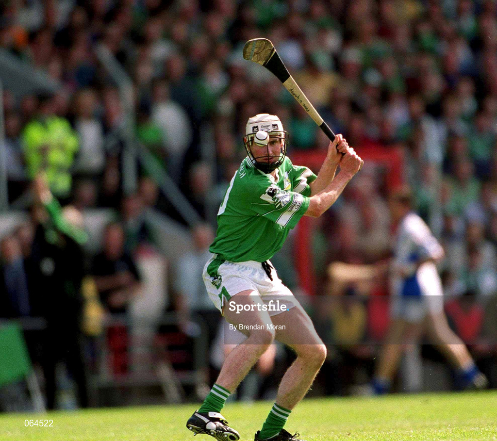 10 June 2001; Paul O'Grady of Limerick during the Guinness Munster Senior Hurling Championship Semi-Final match between Limerick and Waterford at Páirc Uí Chaoimh in Cork. Photo by Brendan Moran/Sportsfile