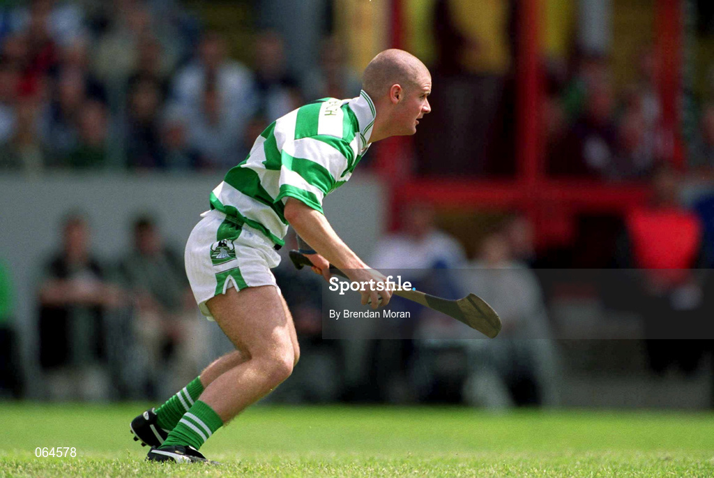 10 June 2001; Timmy Houlihan of Limerick during the Guinness Munster Senior Hurling Championship Semi-Final match between Limerick and Waterford at Páirc Uí Chaoimh in Cork. Photo by Brendan Moran/Sportsfile
