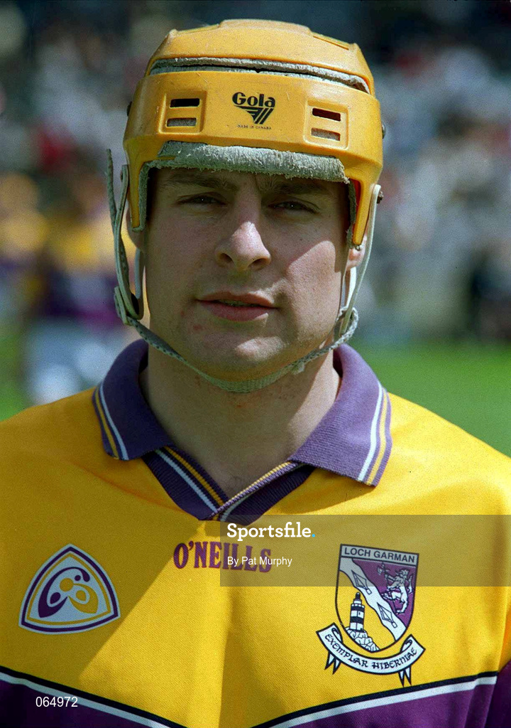 10 June 2001; Michael Jordan of Wexford ahead of the Guinness Leinster Senior Hurling Championship Semi-Final match between Wexford and Laois at Croke Park in Dublin. Photo by Pat Murphy/Sportsfile