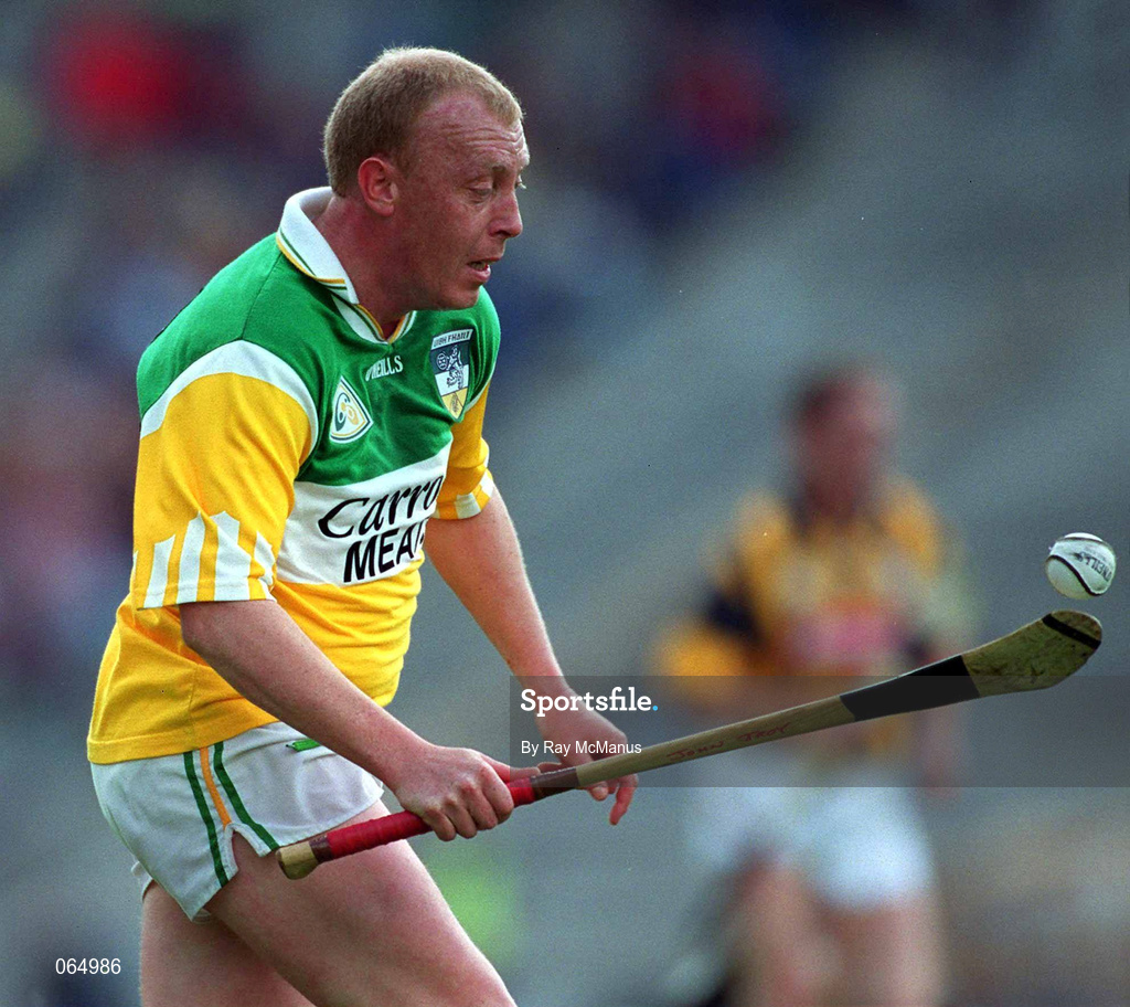 10 June 2001; John Troy of Offaly during the Guinness Leinster Senior Hurling Championship Semi-Final match between Kilkenny and Offaly at Croke Park in Dublin. Photo by Ray McManus/Sportsfile