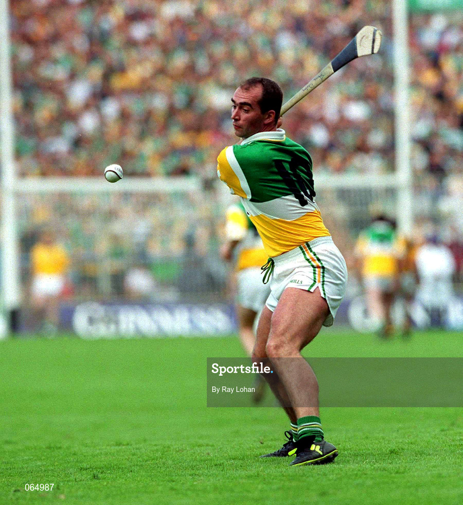 10 June 2001; Johnny Dooley of Offaly during the Guinness Leinster Senior Hurling Championship Semi-Final match between Kilkenny and Offaly at Croke Park in Dublin. Photo by Ray Lohan/Sportsfile