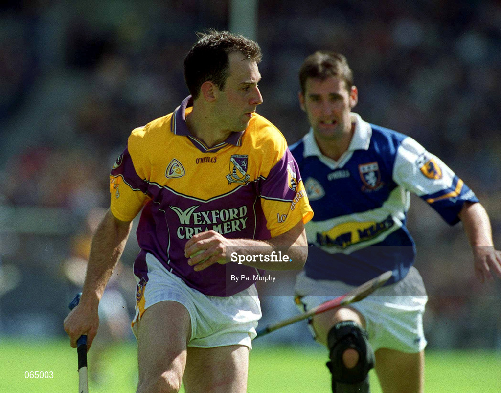 10 June 2001; Darragh Ryan of Wexford during the Guinness Leinster Senior Hurling Championship Semi-Final match between Wexford and Laois at Croke Park in Dublin. Photo by Pat Murphy/Sportsfile