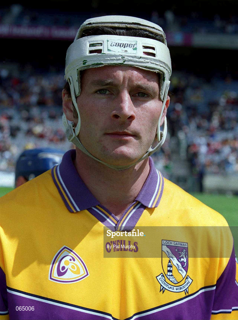 10 June 2001; Declan Ruth of Wexford ahead of the Guinness Leinster Senior Hurling Championship Semi-Final match between Wexford and Laois at Croke Park in Dublin. Photo by Pat Murphy/Sportsfile