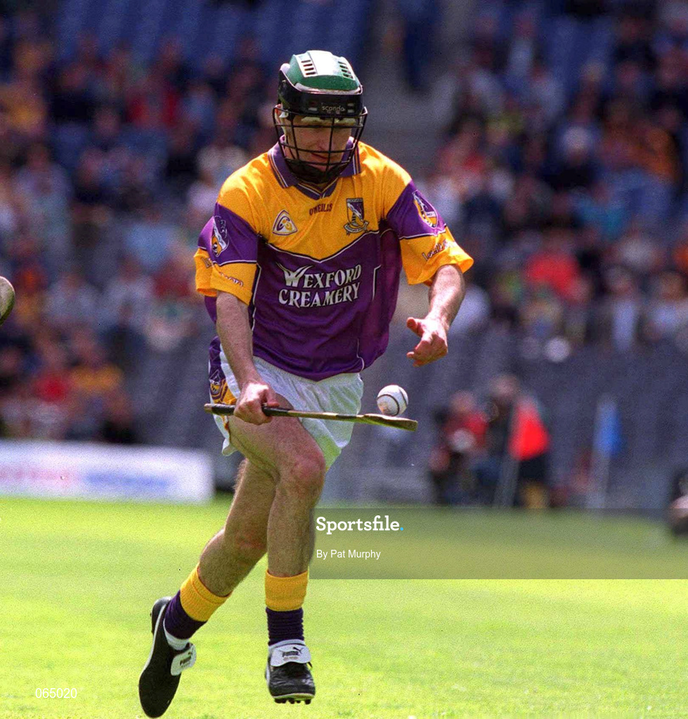 10 June 2001; Barry Goff of Wexford during the Guinness Leinster Senior Hurling Championship Semi-Final match between Wexford and Laois at Croke Park in Dublin. Photo by Pat Murphy/Sportsfile