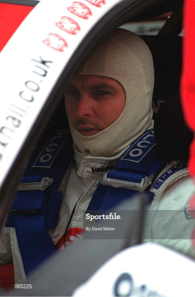 17 June 2001; Yvan Muller of France, in his Vauxhaull Motorsport Astra Coupé, prepares ahead of Round 5 of the British Touring Car Championship at Mondello Park in Naas, Kildare. Photo by David Maher/Sportsfile