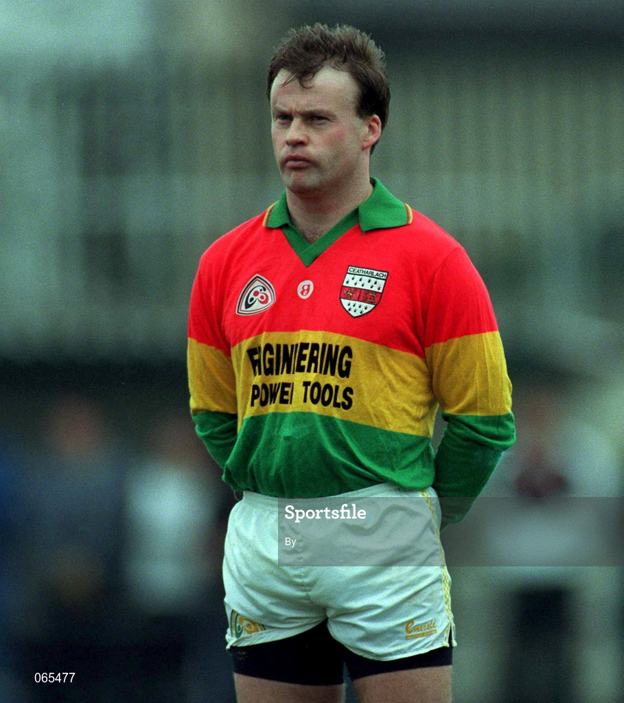 13 January 1996; Niall Rennicks, Carlow. Soccer. Picture credit; Brendan Moran / SPORTSFILE
