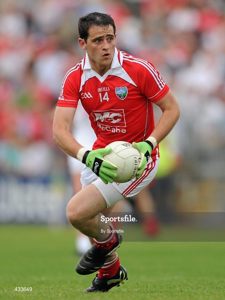 5 June 2010; Shane Lennon, Louth. Leinster GAA Football Senior Championship Quarter-Final, Louth v Kildare, Pairc Tailteann, Navan, Co. Meath. Photo by Sportsfile