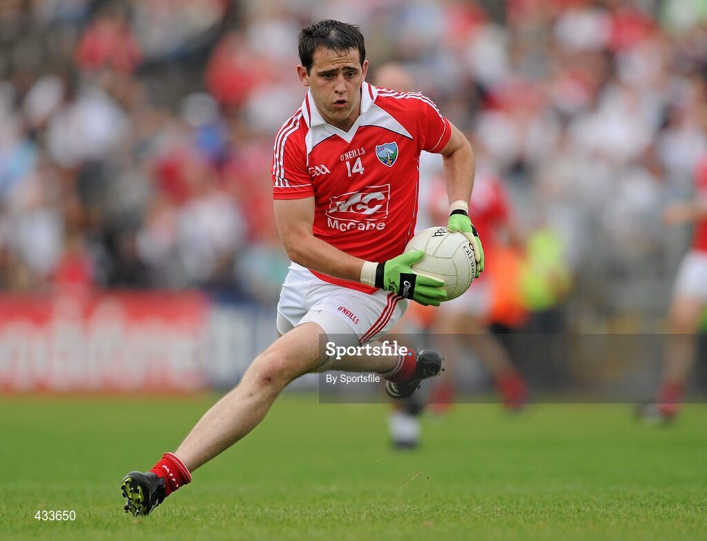 5 June 2010; Shane Lennon, Louth. Leinster GAA Football Senior Championship Quarter-Final, Louth v Kildare, Pairc Tailteann, Navan, Co. Meath. Photo by Sportsfile