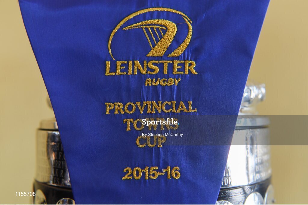 8 May 2016; A detailed view of the Bank of Ireland Provincial Towns Cup pennant. Bank of Ireland Provincial Towns Cup, Final, Enniscorthy RFC v Wicklow RFC. Ashbourne RFC, Ashbourne, Co. Meath. Photo by Stephen McCarthy/Sportsfile