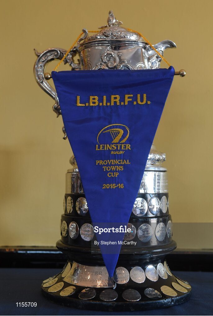 8 May 2016; A detailed view of the Bank of Ireland Provincial Towns Cup pennant. Bank of Ireland Provincial Towns Cup, Final, Enniscorthy RFC v Wicklow RFC. Ashbourne RFC, Ashbourne, Co. Meath. Photo by Stephen McCarthy/Sportsfile