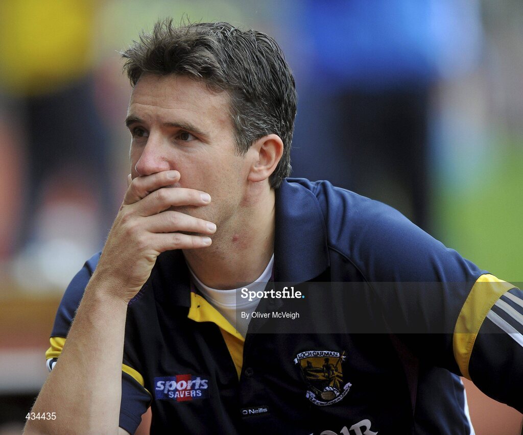 13 June 2010; Wexford manager Jason Ryan at the end of the game. Leinster GAA Football Senior Championship Quarter-Final, Dublin v Wexford, Croke Park, Dublin. Picture credit: Oliver McVeigh / SPORTSFILE