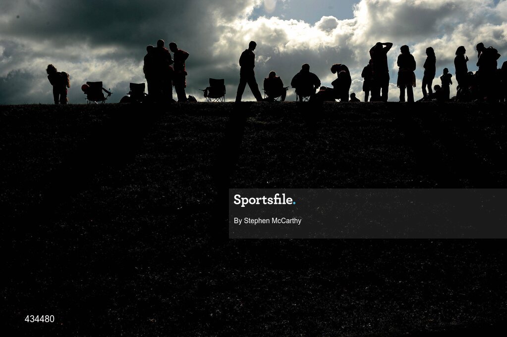 13 June 2010; Spectators watch on during the athletics events during the final day of the 2010 Special Olympics Ireland Games. University of Limerick, Limerick. Picture credit: Stephen McCarthy / SPORTSFILE