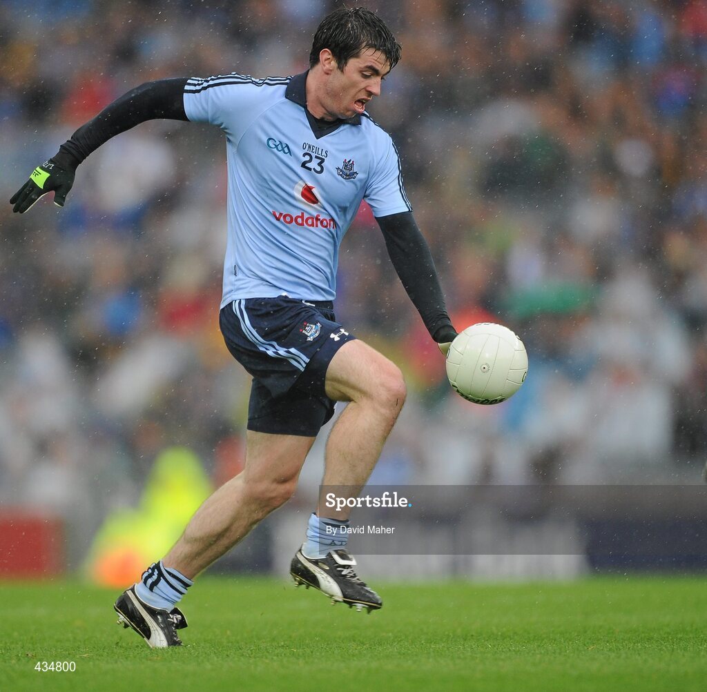 13 June 2010; Michael Daragh McAuley, Dublin. Leinster GAA Football Senior Championship Quarter-Final, Dublin v Wexford, Croke Park, Dublin. Picture credit: David Maher / SPORTSFILE