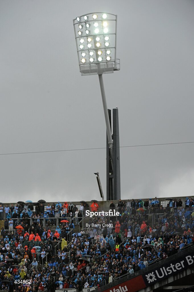 13 June 2010; A view of the stadium lights during the afternoon game. Leinster GAA Football Senior Championship Quarter-Final, Dublin v Wexford, Croke Park, Dublin. Picture credit: Barry Cregg / SPORTSFILE