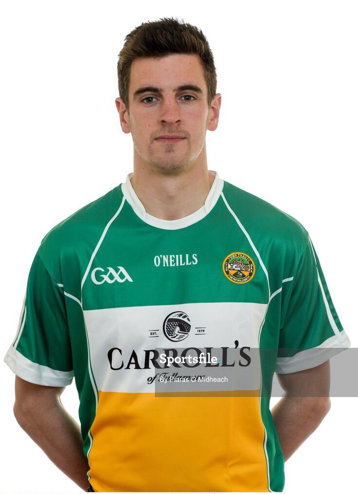 15 May 2016; Offaly's Colin Egan. Offaly Hurling Squad Portraits. St Rynagh's GAA Club, Banagher, Offaly.  Picture credit: Piaras Ó Mídheach / SPORTSFILE