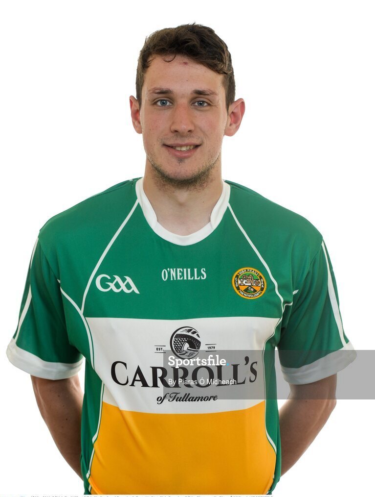 15 May 2016; Offaly's David King. Offaly Hurling Squad Portraits. St Rynagh's GAA Club, Banagher, Offaly.  Picture credit: Piaras Ó Mídheach / SPORTSFILE