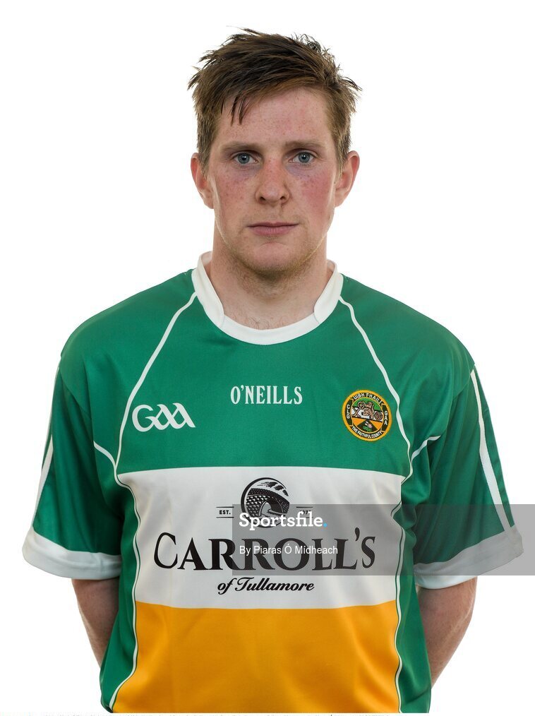 15 May 2016; Offaly's Chris McDonald. Offaly Hurling Squad Portraits. St Rynagh's GAA Club, Banagher, Offaly.  Picture credit: Piaras Ó Mídheach / SPORTSFILE
