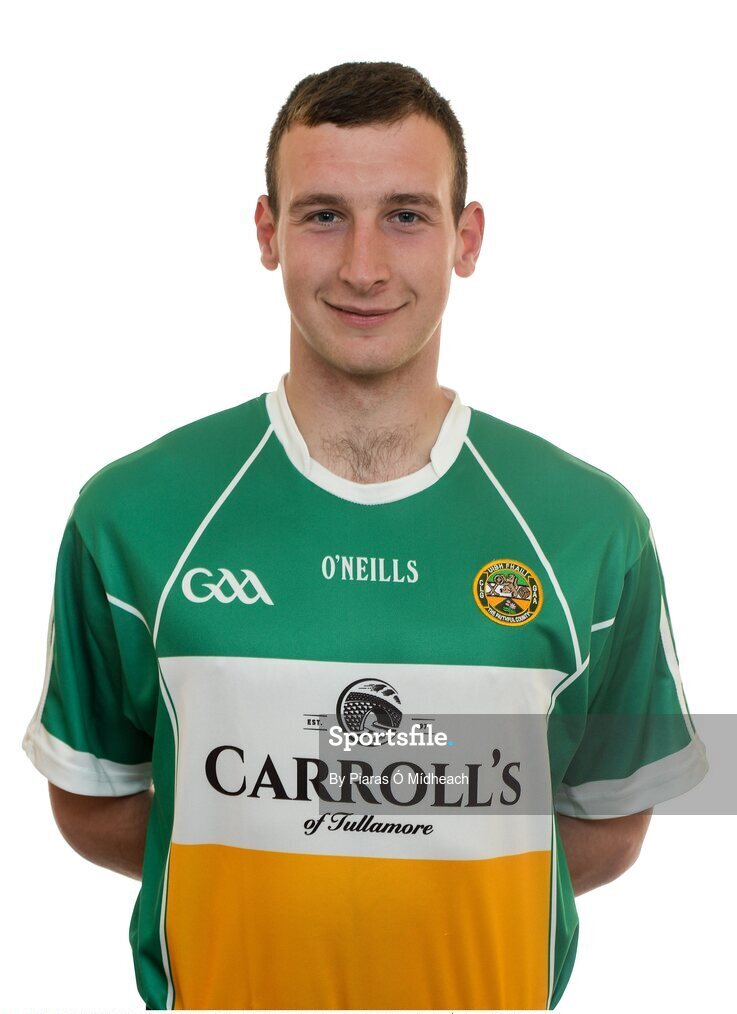 15 May 2016; Offaly's Shane Kinsella. Offaly Hurling Squad Portraits. St Rynagh's GAA Club, Banagher, Offaly.  Picture credit: Piaras Ó Mídheach / SPORTSFILE
