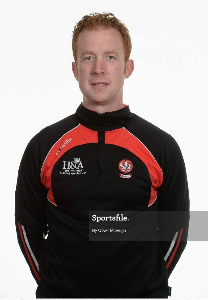 16 May 2016; Brian McGuckin Derry assistant manager during the 2016 Derry Football squad portraits in the O'Donovan Rossa GAA club, Magherafelt, Derry. Photo by Oliver McVeigh/Sportsfile