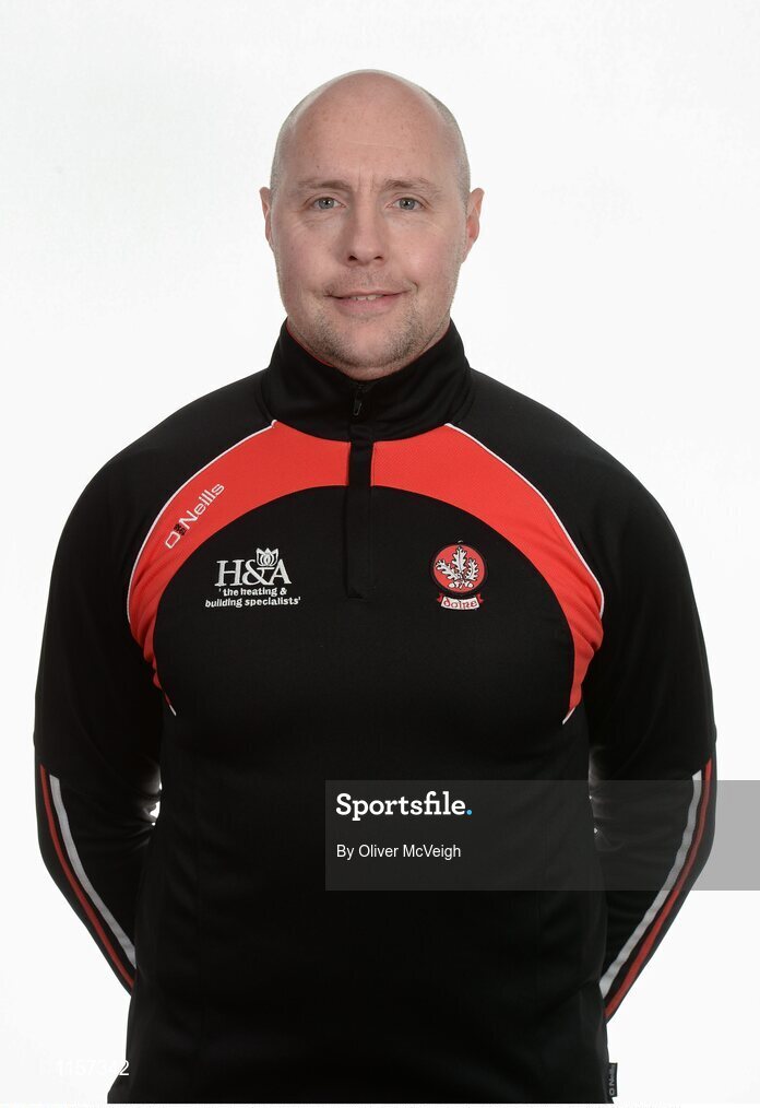 16 May 2016; Michael Conlon Derry goalkeeping coach during the 2016 Derry Football squad portraits in the O'Donovan Rossa GAA club, Magherafelt, Derry. Photo by Oliver McVeigh/Sportsfile