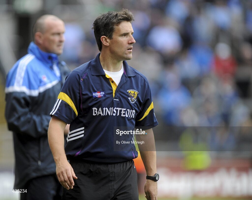13 June 2010; Wexford manager Jason Ryan. Leinster GAA Football Senior Championship Quarter-Final, Dublin v Wexford, Croke Park, Dublin. Picture credit: Oliver McVeigh / SPORTSFILE