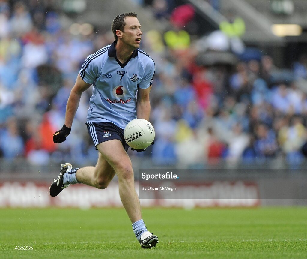 13 June 2010; Barry Cahill, Dublin. Leinster GAA Football Senior Championship Quarter-Final, Dublin v Wexford, Croke Park, Dublin. Picture credit: Oliver McVeigh / SPORTSFILE
