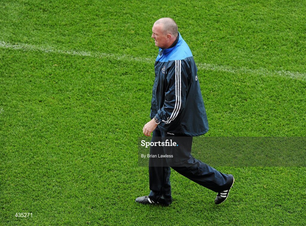 13 June 2010; Dublin manager Pat Gilroy. Leinster GAA Football Senior Championship Quarter-Final, Dublin v Wexford, Croke Park, Dublin. Picture credit: Brian Lawless / SPORTSFILE