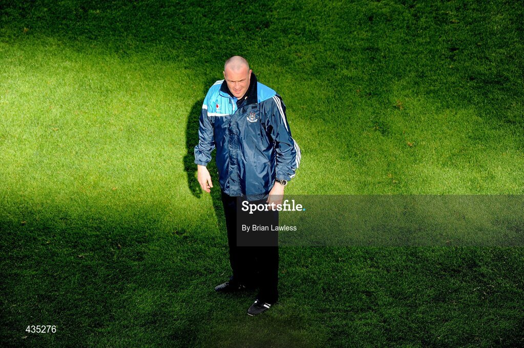 13 June 2010; Dublin manager Pat Gilroy. Leinster GAA Football Senior Championship Quarter-Final, Dublin v Wexford, Croke Park, Dublin. Picture credit: Brian Lawless / SPORTSFILE