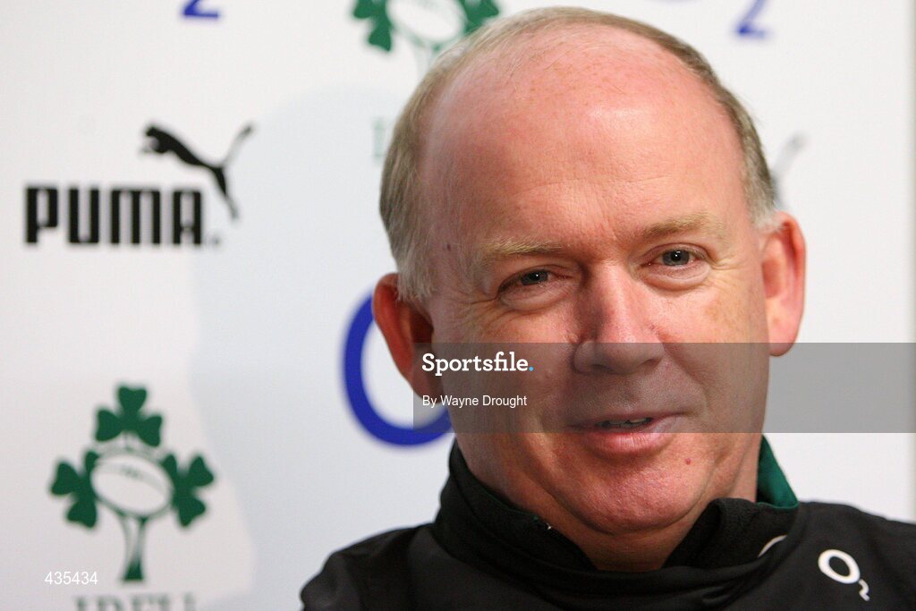 17 June 2010; Ireland head coach Declan Kidney speaking during a press conference ahead of their match against the New Zealand Maori team on Friday. Ireland rugby squad press conference, International Stadium, Rotorua, New Zealand. Picture credit: Wayne Drought / SPORTSFILE
