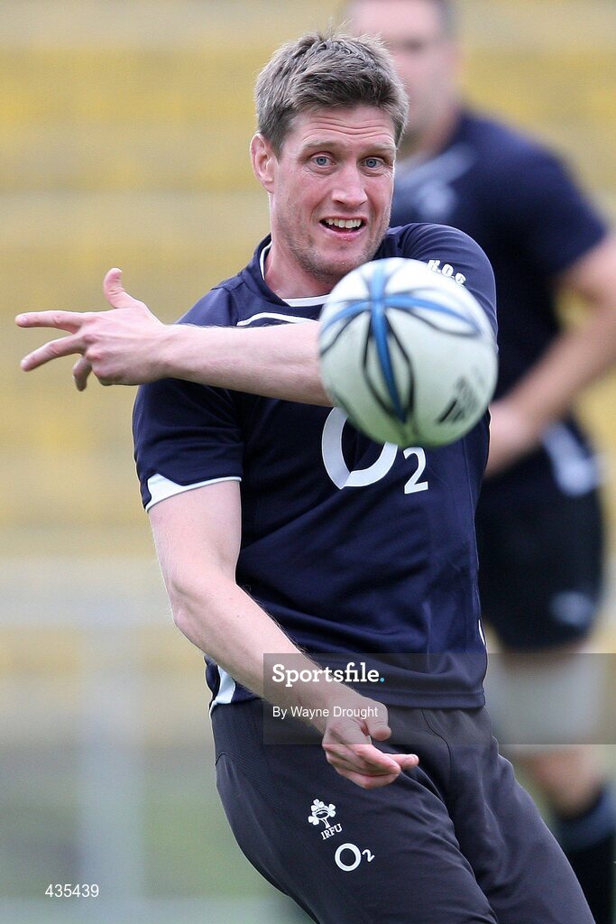 17 June 2010; Ireland's Ronan O'Gara in action during the squad captain's run ahead of their match against the New Zealand Maori team on Friday. Ireland rugby squad captain's run, International Stadium, Rotorua, New Zealand. Picture credit: Wayne Drought / SPORTSFILE