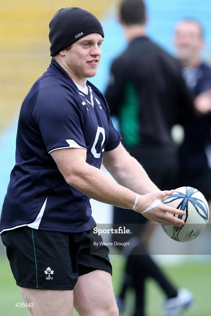 17 June 2010; Ireland's Sean Cronin in action during the squad captain's run ahead of their match against the New Zealand Maori team on Friday. Ireland rugby squad captain's run, International Stadium, Rotorua, New Zealand. Picture credit: Wayne Drought / SPORTSFILE