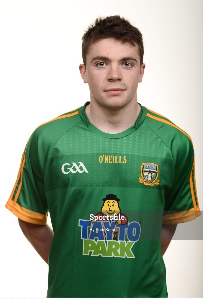 17 May 2016; Joey Wallace of Meath during the 2016 Meath Football squad portraits in the Meath GAA Centre of Excellance, Dunganny, Trim, Co. Meath. Photo by Sam Barnes/Sportsfile