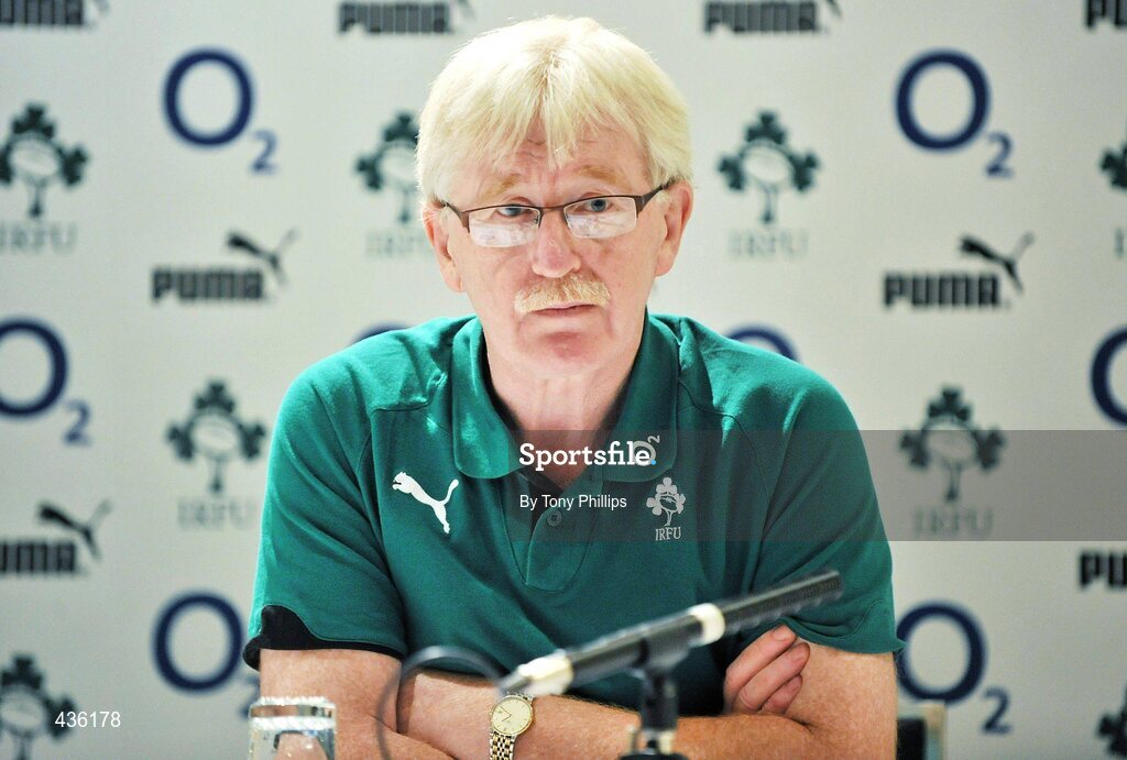 21 June 2010; Ireland Team Manager Paul McNaughton during a press conference ahead of their game against Australia on Saturday 26 June. Ireland Rugby Squad Press Conference, Hilton Hotel, Brisbane, Australia. Picture credit: Tony Phillips / SPORTSFILE