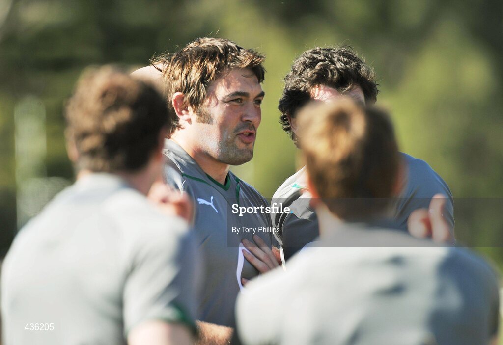 21 June 2010; Ireland's Tony Buckley during squad training ahead of their game against Australia on Saturday 26 June. Ireland Rugby Squad Training, Anglican Grammar School, Brisbane, Australia. Picture credit: Tony Phillips / SPORTSFILE