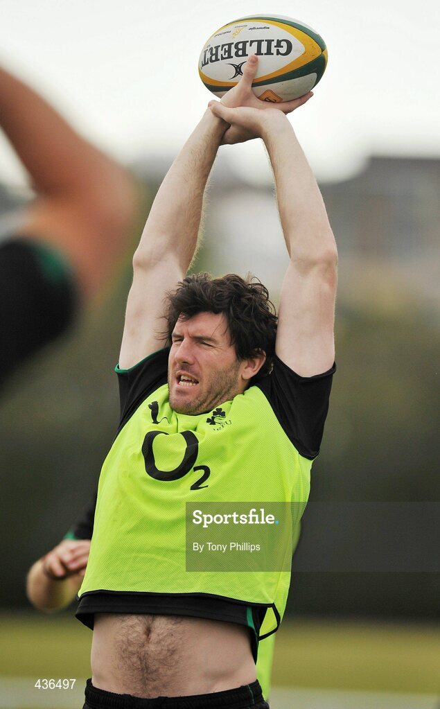 22 June 2010; Ireland's Shane Horgan during squad training ahead of their game against Australia on Saturday 26 June. Ireland Rugby Squad Training, Anglican Grammar School, Brisbane, Australia. Picture credit: Tony Phillips / SPORTSFILE