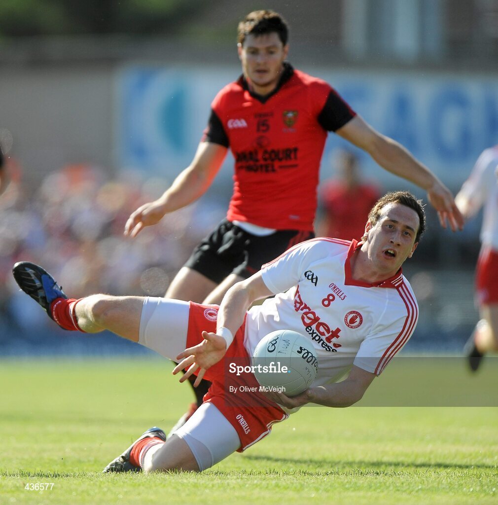 19 June 2010; Colm Cavanagh, Tyrone. Ulster GAA Football Senior Championship Semi-Final, Casement Park, Belfast, Co. Antrim. Picture credit: Oliver McVeigh / SPORTSFILE