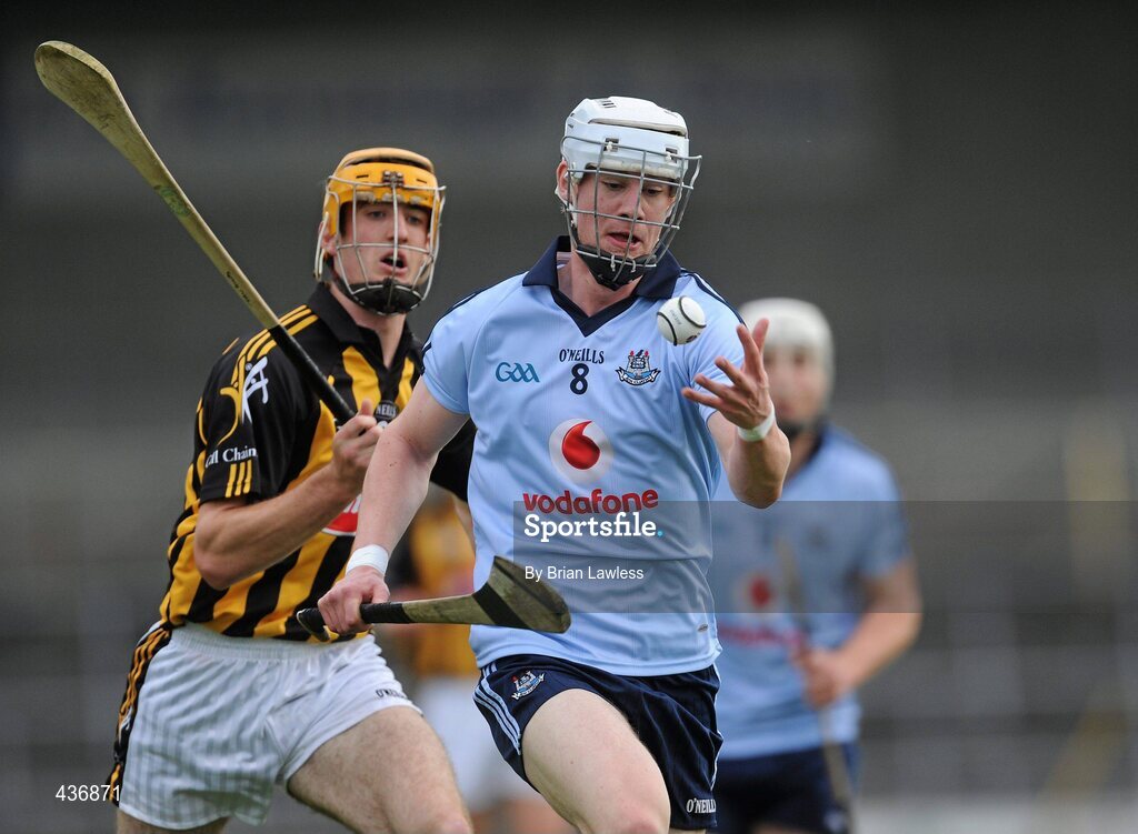 23 June 2010; Conor Clinton, Dublin, in action against Colin Fennelly, Kilkenny. Bord Gais Energy Leinster GAA Hurling Under 21 Championship Semi-Final, Kilkenny v Dublin, Nowlan Park, Kilkenny. Picture credit: Brian Lawless / SPORTSFILE