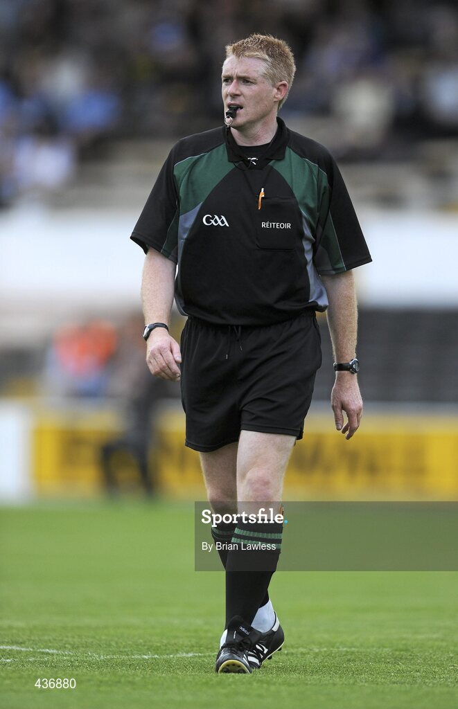 23 June 2010; Fergus Smith, referee. Bord Gais Energy Leinster GAA Hurling Under 21 Championship Semi-Final, Kilkenny v Dublin, Nowlan Park, Kilkenny. Picture credit: Brian Lawless / SPORTSFILE