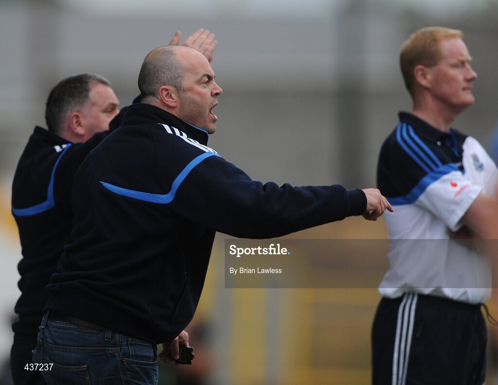 23 June 2010; Dublin senior hurling manager Anthony Daly and Under-21 manager Richie Stakelum, right. Bord Gais Energy Leinster GAA Hurling Under 21 Championship Semi-Final, Kilkenny v Dublin, Nowlan Park, Kilkenny. Picture credit: Brian Lawless / SPORTSFILE