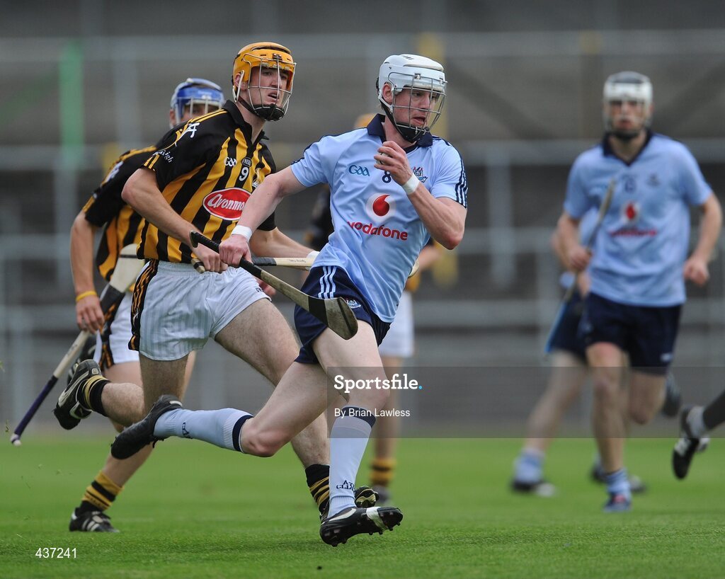 23 June 2010; Conor Clinton, Dublin, in action against Colin Fennelly, Kilkenny. Bord Gais Energy Leinster GAA Hurling Under 21 Championship Semi-Final, Kilkenny v Dublin, Nowlan Park, Kilkenny. Picture credit: Brian Lawless / SPORTSFILE