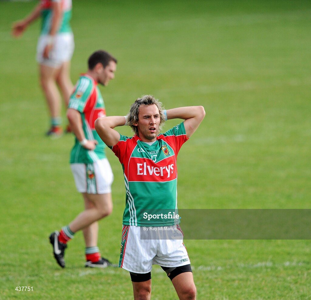 26 June 2010; Mayo forward Conor Mortimer after the game. GAA Football All-Ireland Senior Championship Qualifier Round 1, Longford v Mayo, Pearse Park, Longford. Picture credit: Ray McManus / SPORTSFILE