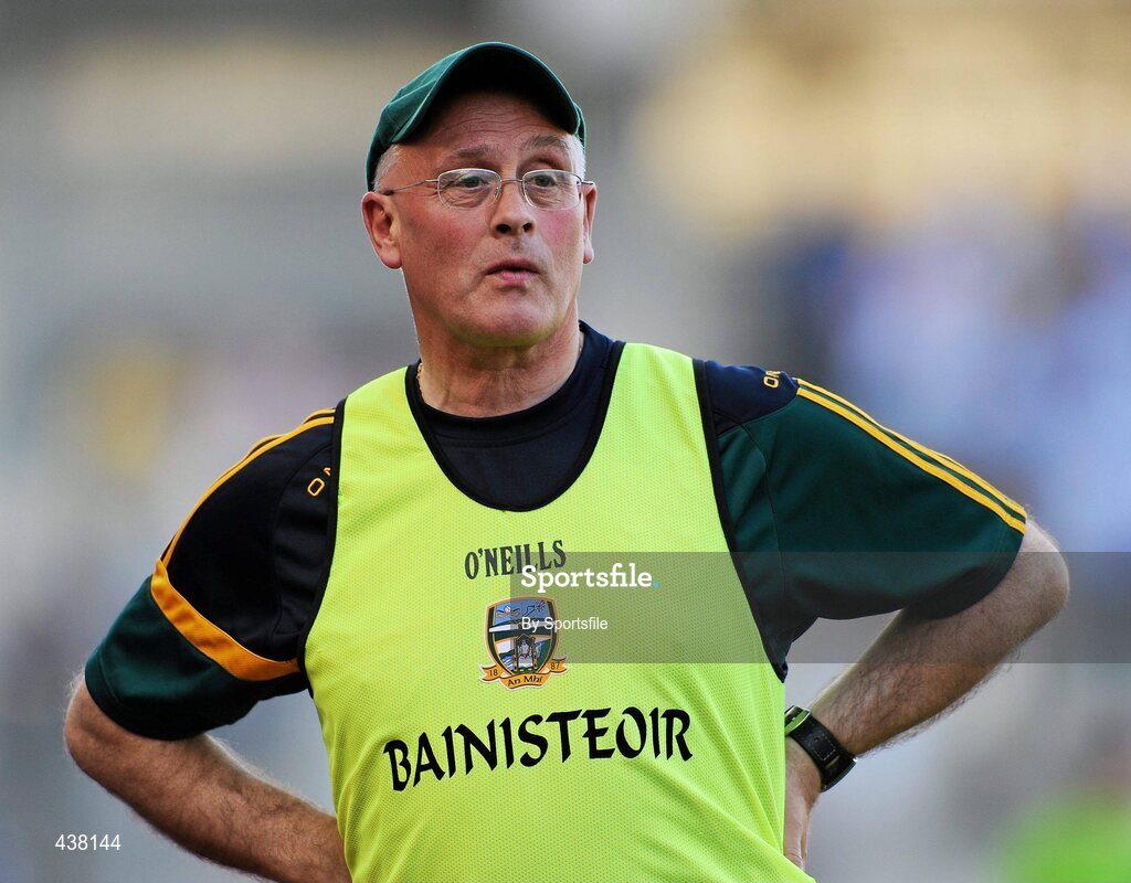 27 June 2010; Meath manager Eamon O'Brien during the game. Leinster GAA Football Senior Championship Semi-Final, Meath v Dublin, Croke Park, Dublin. Photo by Sportsfile