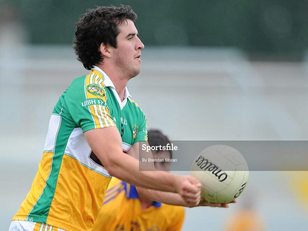 26 June 2010; Richie Dalton, Offaly. GAA Football All-Ireland Senior Championship Qualifier Round 1, Offaly v Clare, O'Connor Park, Tullamore, Co. Offaly. Picture credit: Brendan Moran / SPORTSFILE