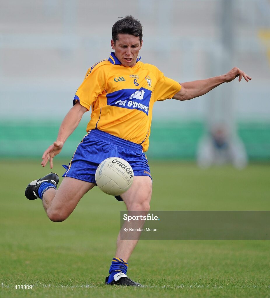 26 June 2010; Gordon Kelly, Clare. GAA Football All-Ireland Senior Championship Qualifier Round 1, Offaly v Clare, O'Connor Park, Tullamore, Co. Offaly. Picture credit: Brendan Moran / SPORTSFILE
