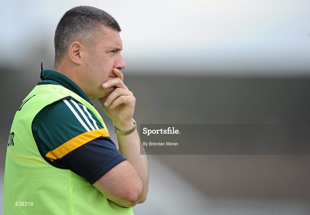 26 June 2010; Tom Cribbin, Offaly manager. GAA Football All-Ireland Senior Championship Qualifier Round 1, Offaly v Clare, O'Connor Park, Tullamore, Co. Offaly. Picture credit: Brendan Moran / SPORTSFILE